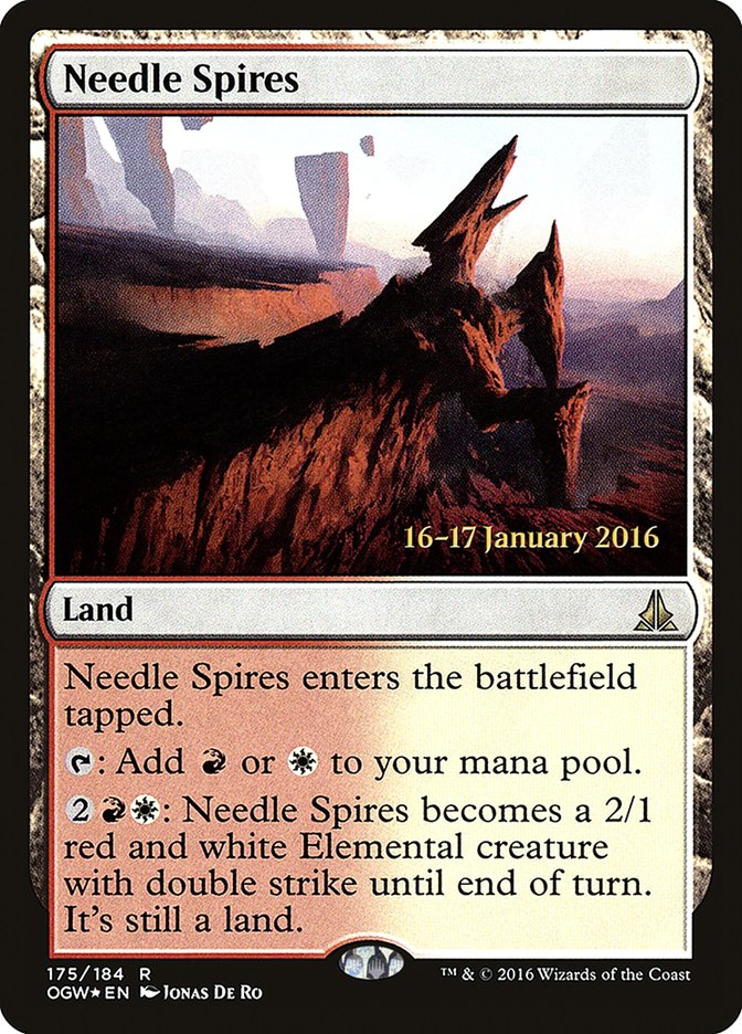 Needle Spires [Oath of the Gatewatch Prerelease Promos] | Gamer Loot
