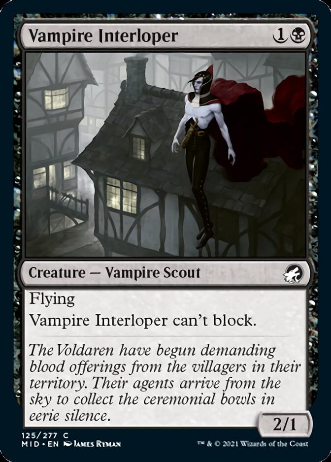 Vampire Interloper [Innistrad: Midnight Hunt] | Gamer Loot