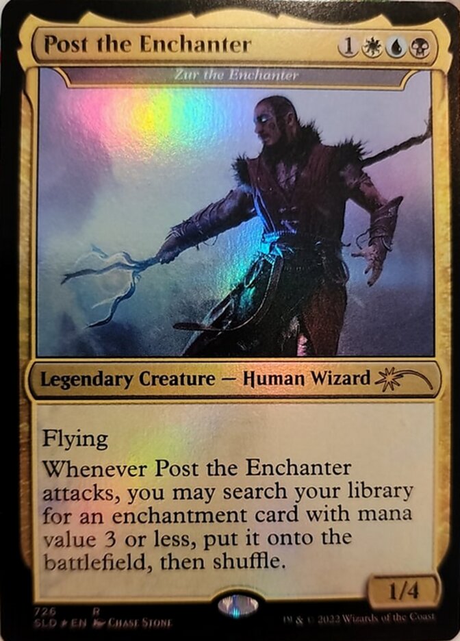 Zur the Enchanter - Post the Enchanter [Secret Lair Drop Promos] | Gamer Loot