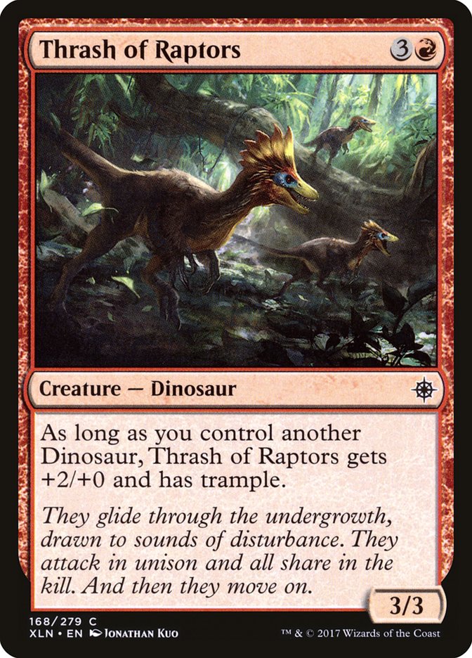 Thrash of Raptors [Ixalan] | Gamer Loot