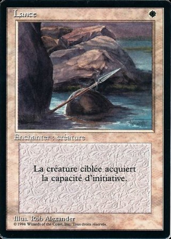 Lance [Foreign Black Border] | Gamer Loot