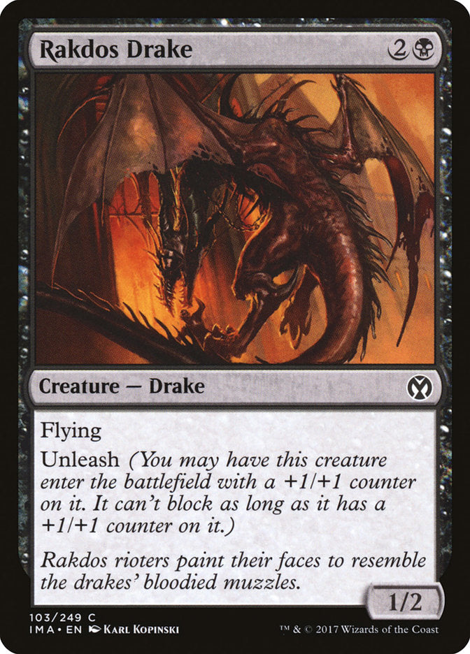 Rakdos Drake [Iconic Masters] | Gamer Loot