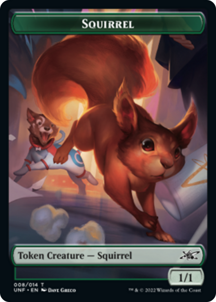 Squirrel // Balloon Double-sided Token [Unfinity Tokens] | Gamer Loot