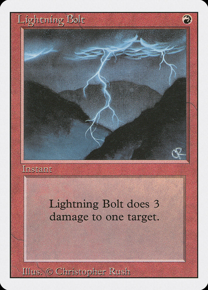 Lightning Bolt [Revised Edition] | Gamer Loot