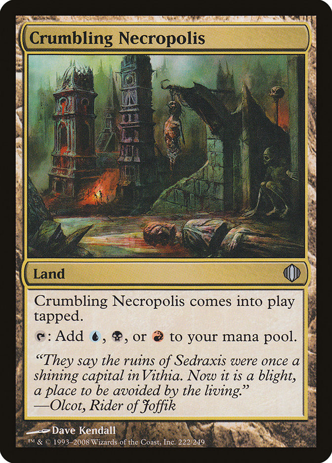 Crumbling Necropolis [Shards of Alara] | Gamer Loot