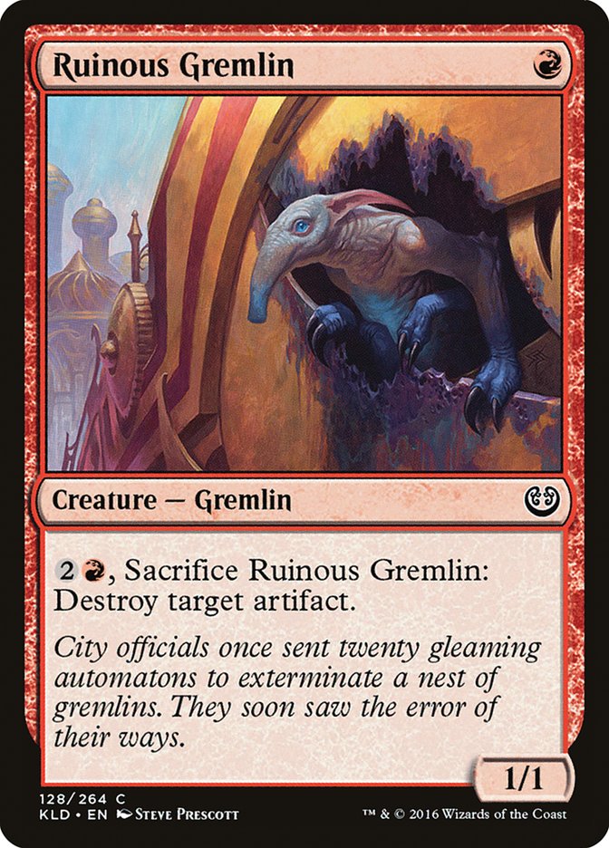 Ruinous Gremlin [Kaladesh] | Gamer Loot