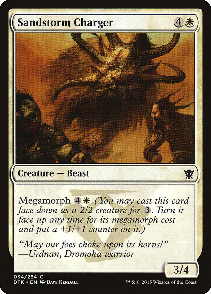 Sandstorm Charger [Dragons of Tarkir] | Gamer Loot