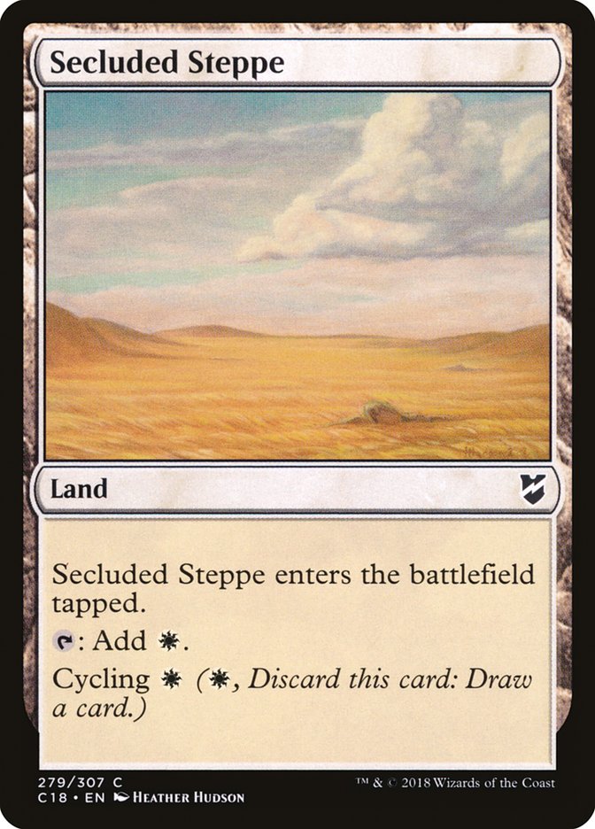 Secluded Steppe [Commander 2018] | Gamer Loot