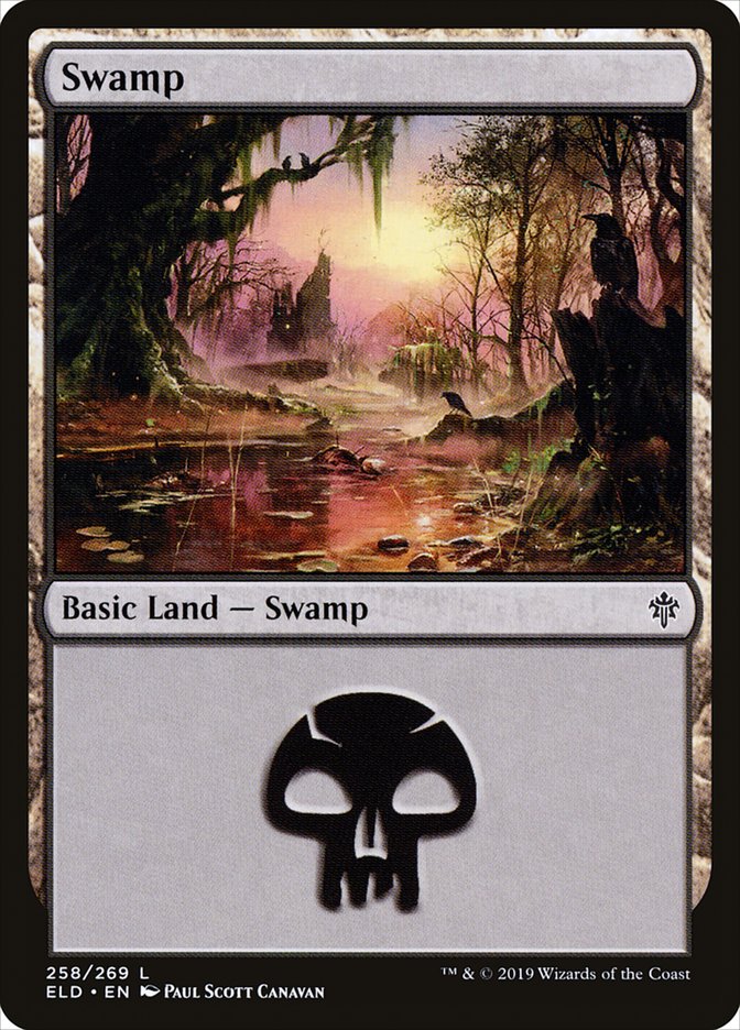 Swamp (258) [Throne of Eldraine] | Gamer Loot