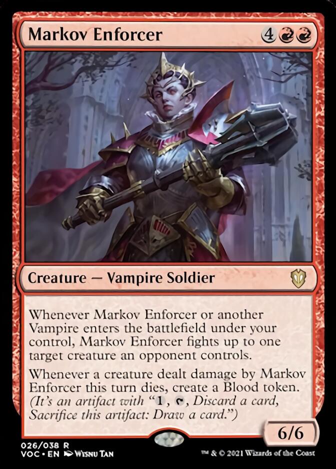 Markov Enforcer [Innistrad: Crimson Vow Commander] | Gamer Loot