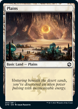 Plains (265) [Dungeons & Dragons: Adventures in the Forgotten Realms] | Gamer Loot