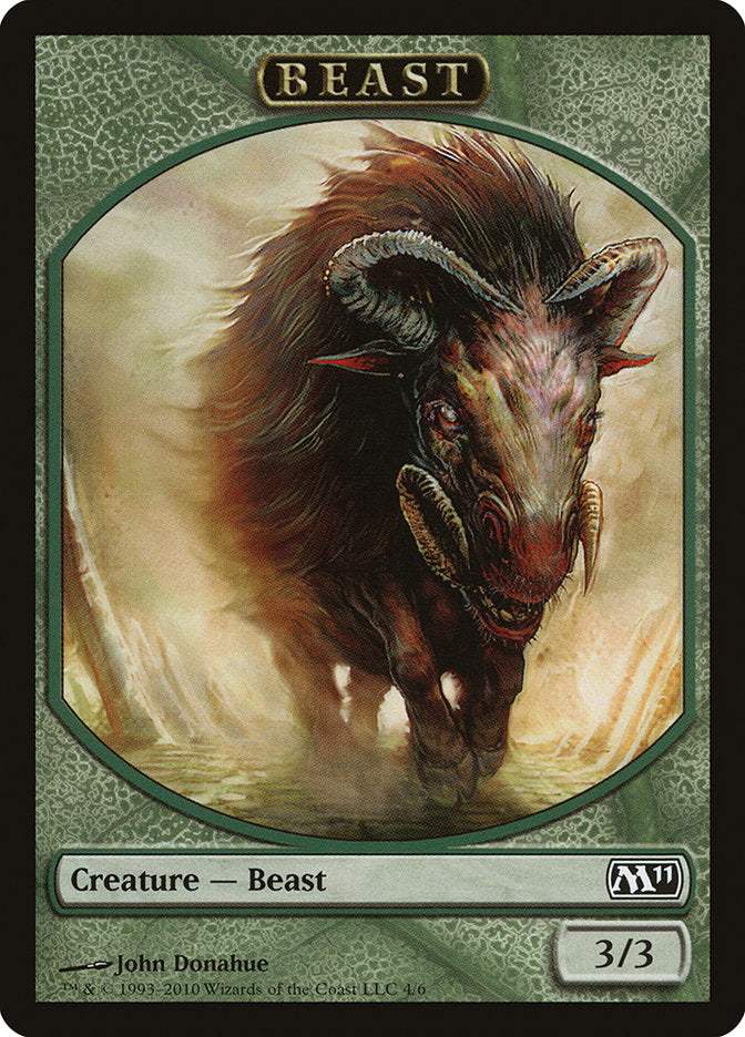 Beast [Magic 2011 Tokens] | Gamer Loot