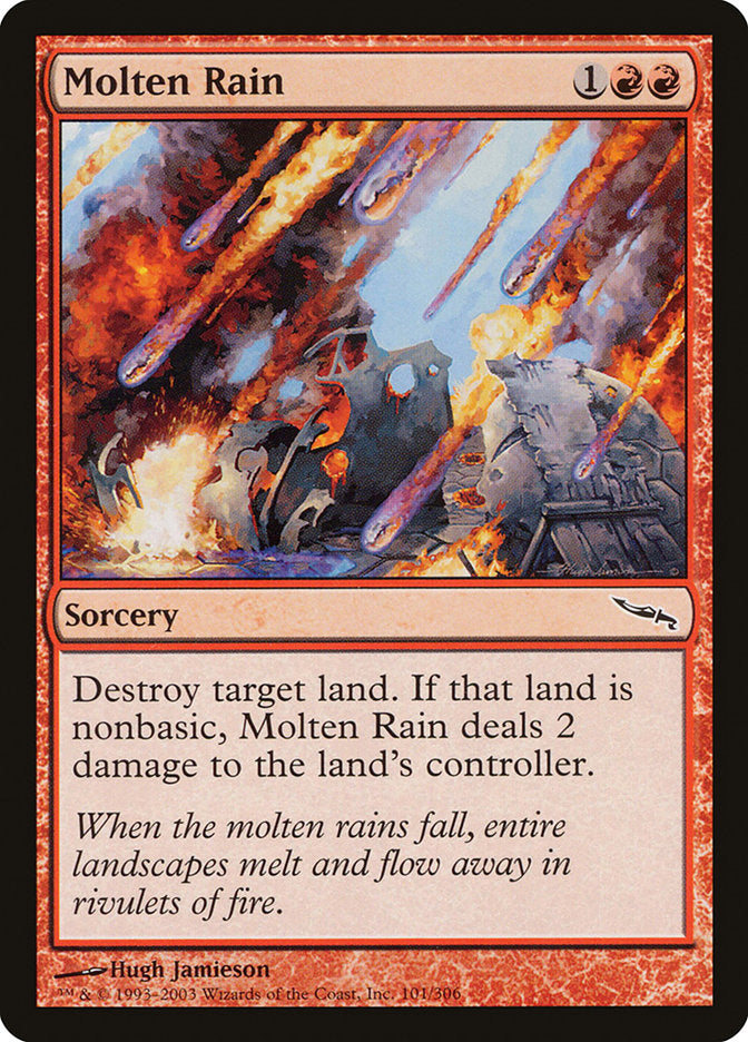 Molten Rain [Mirrodin] | Gamer Loot