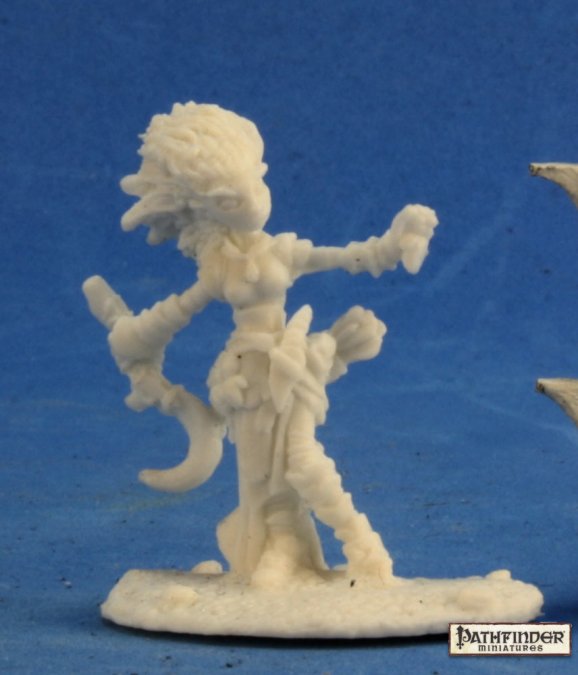 Reaper Bones Miniatures: Lini, Gnome Druid | Gamer Loot