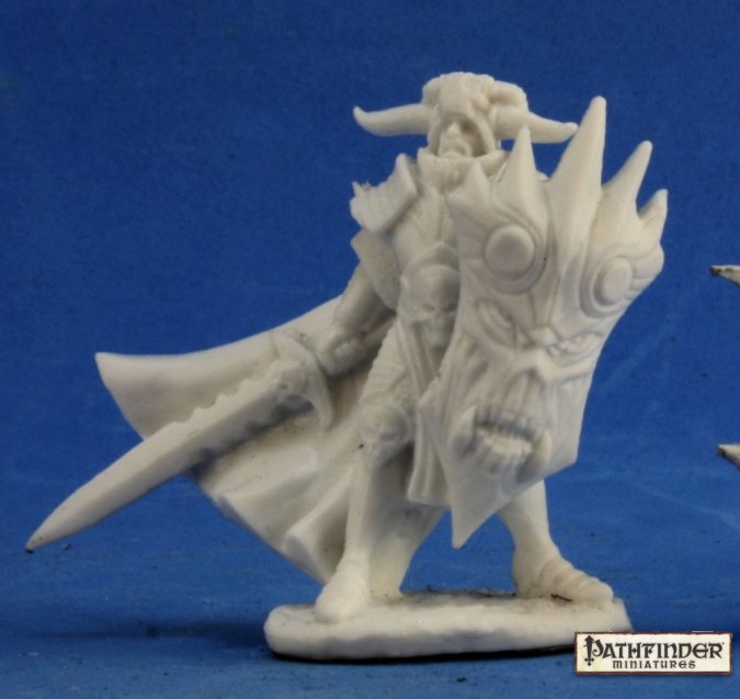 Reaper Bones Miniatures: Anti Paladin | Gamer Loot