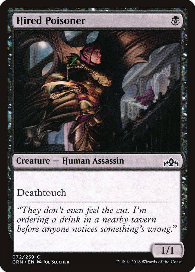 Hired Poisoner [Guilds of Ravnica] | Gamer Loot
