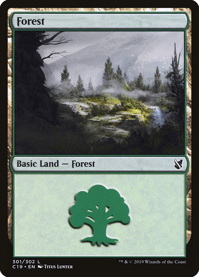 Forest (301) [Commander 2019] | Gamer Loot