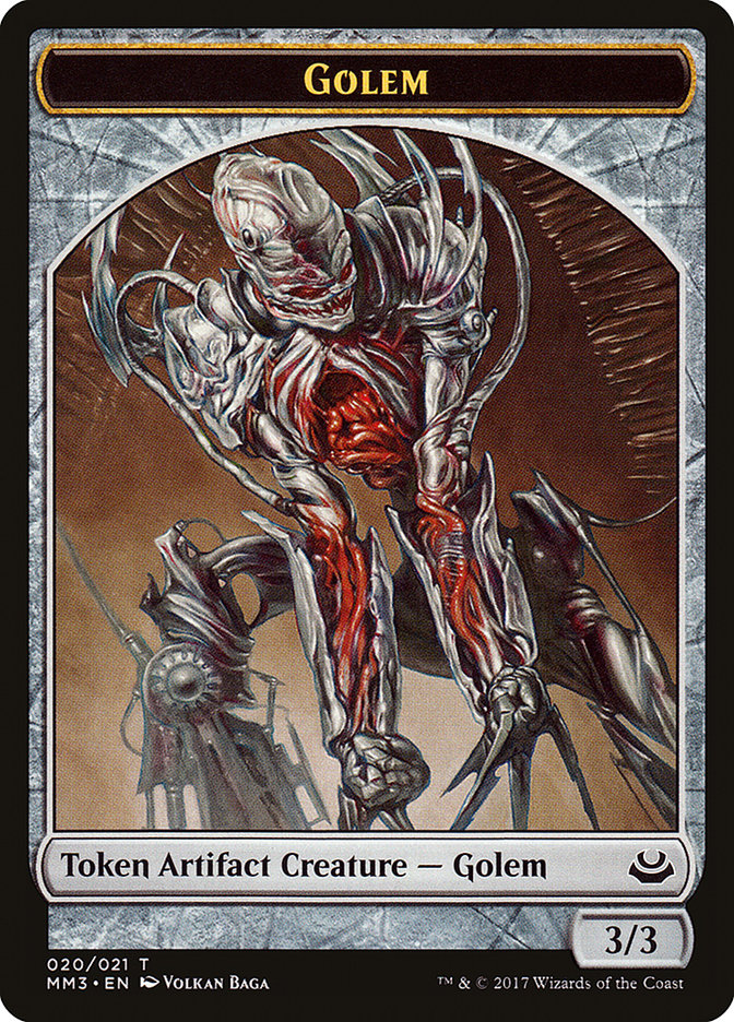 Golem [Modern Masters 2017 Tokens] | Gamer Loot