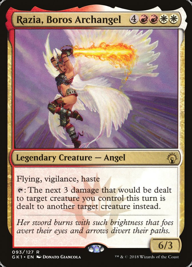 Razia, Boros Archangel [Guilds of Ravnica Guild Kit] | Gamer Loot