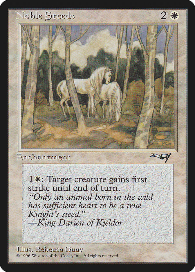 Noble Steeds (Grazing) [Alliances] | Gamer Loot