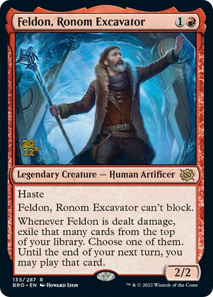 Feldon, Ronom Excavator [The Brothers' War: Prerelease Promos] | Gamer Loot