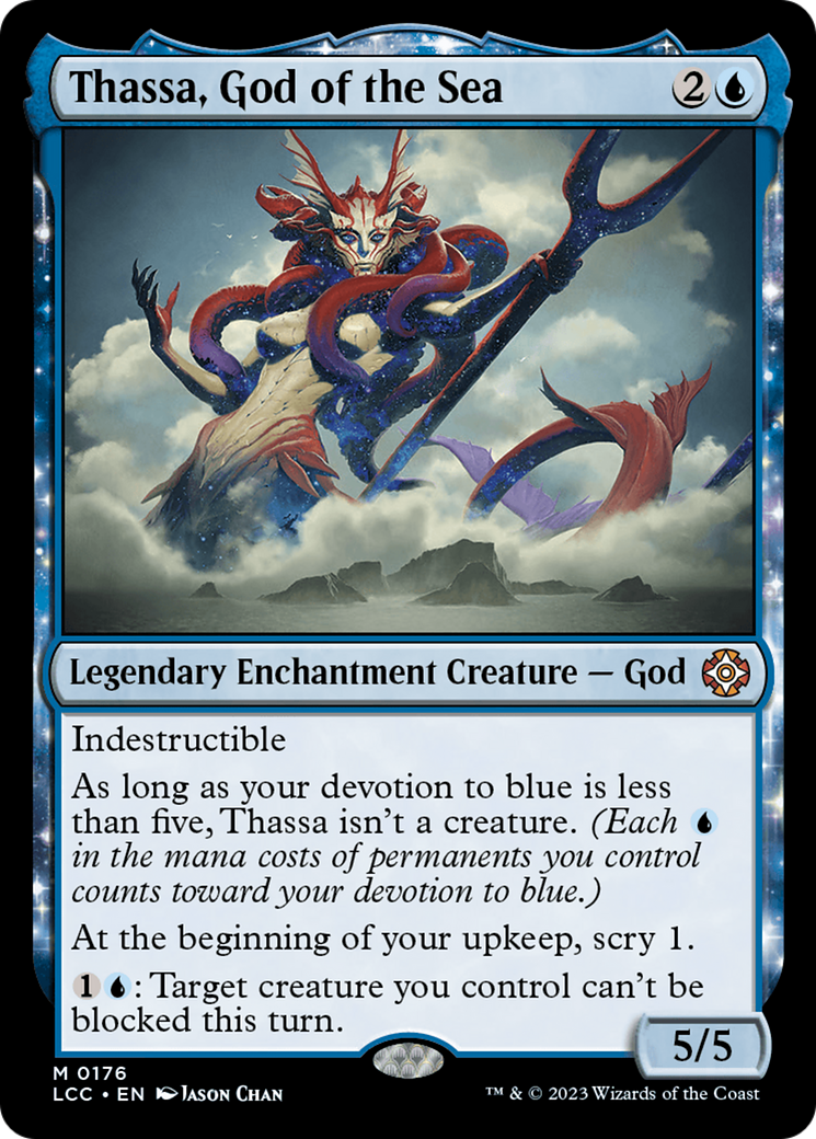 Thassa, God of the Sea [The Lost Caverns of Ixalan Commander] | Gamer Loot