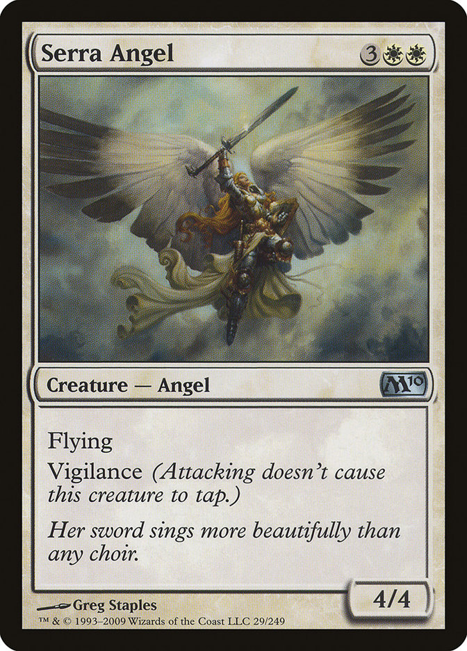 Serra Angel [Magic 2010] | Gamer Loot