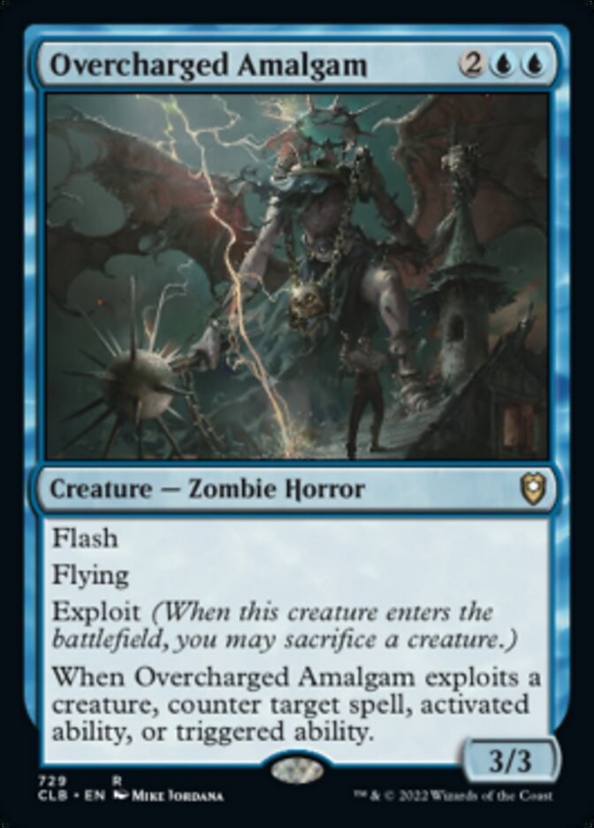 Overcharged Amalgam [Commander Legends: Battle for Baldur's Gate] | Gamer Loot