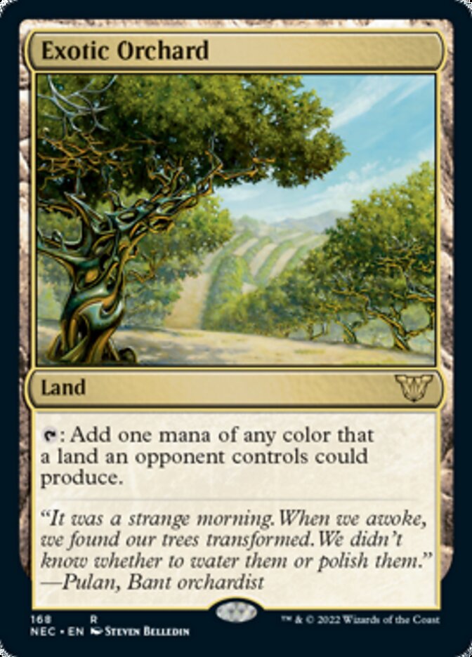 Exotic Orchard [Kamigawa: Neon Dynasty Commander] | Gamer Loot