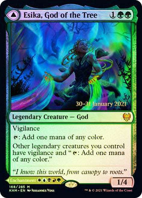 Esika, God of the Tree // The Prismatic Bridge [Kaldheim Prerelease Promos] | Gamer Loot