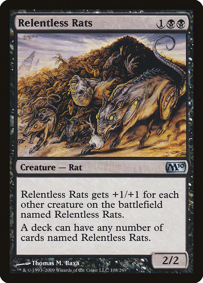 Relentless Rats [Magic 2010] | Gamer Loot