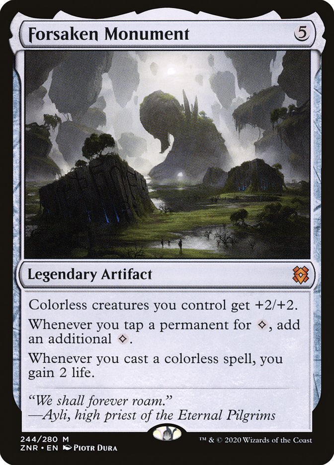 Forsaken Monument [Zendikar Rising] | Gamer Loot