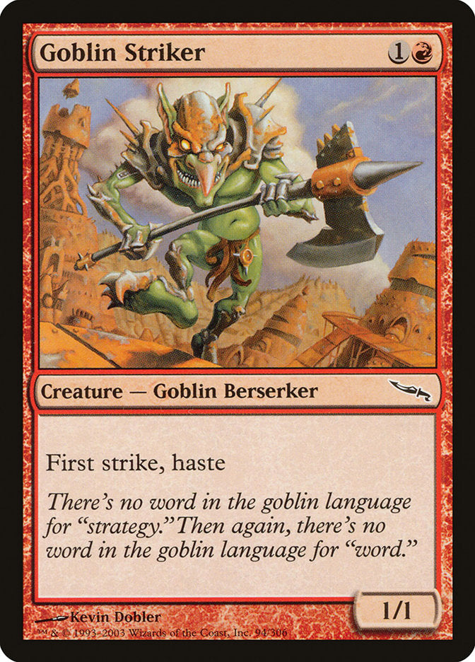 Goblin Striker [Mirrodin] | Gamer Loot