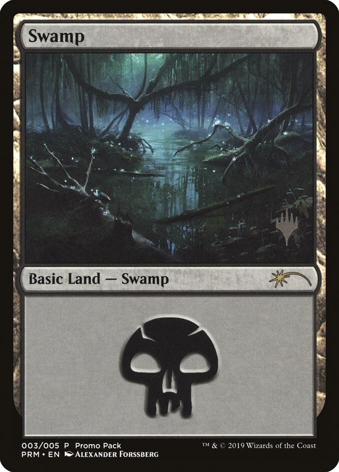 Swamp (3) [Promo Pack: Core Set 2020] | Gamer Loot