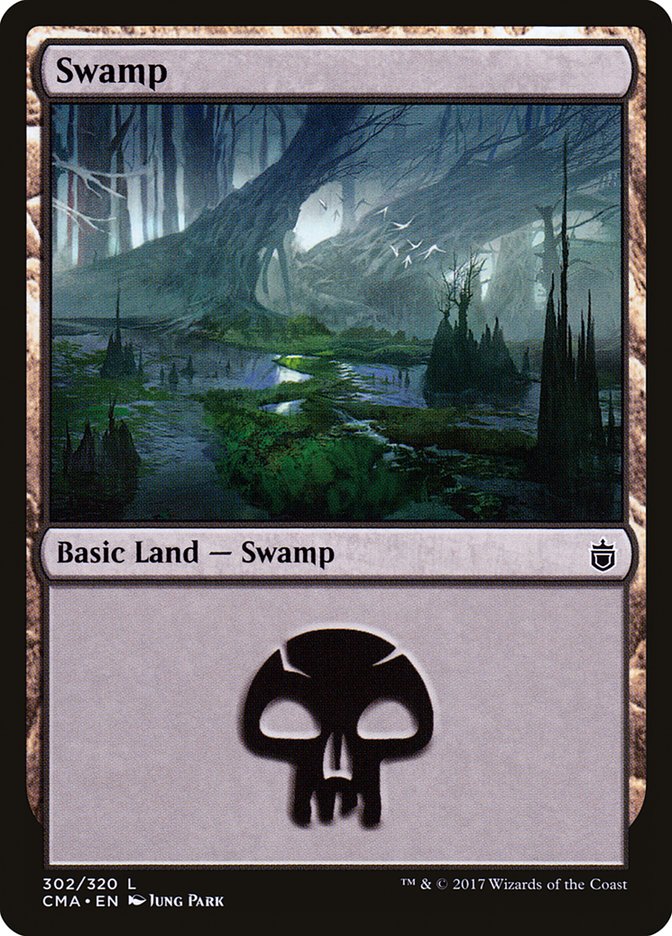 Swamp (302) [Commander Anthology] | Gamer Loot