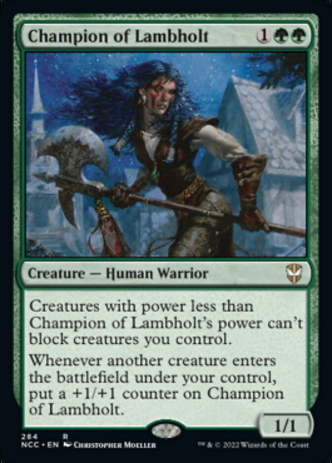 Champion of Lambholt [Streets of New Capenna Commander] | Gamer Loot