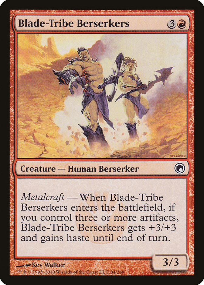 Blade-Tribe Berserkers [Scars of Mirrodin] | Gamer Loot