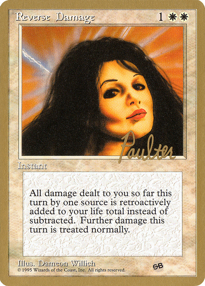 Reverse Damage (Preston Poulter) (SB) [Pro Tour Collector Set] | Gamer Loot