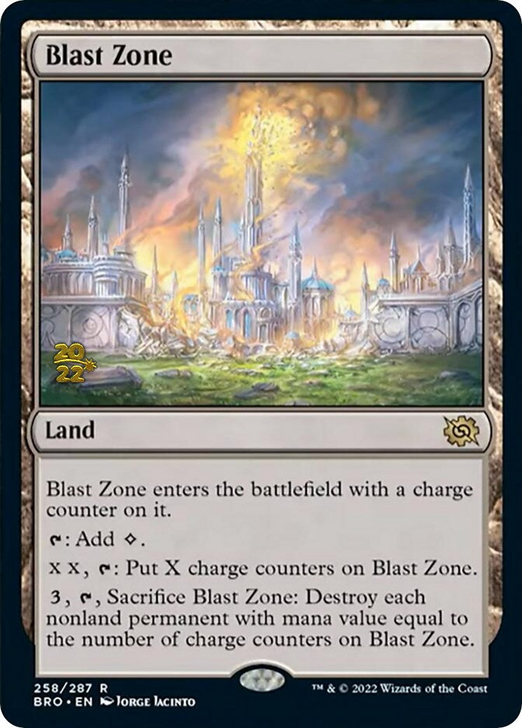 Blast Zone (258) [The Brothers' War: Prerelease Promos] | Gamer Loot