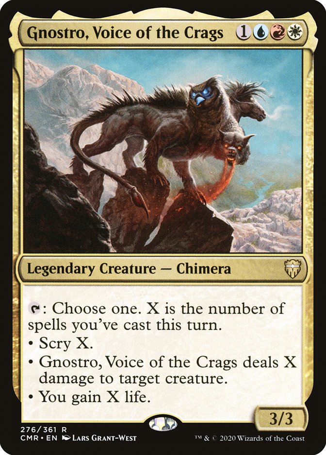 Gnostro, Voice of the Crags [Commander Legends] | Gamer Loot