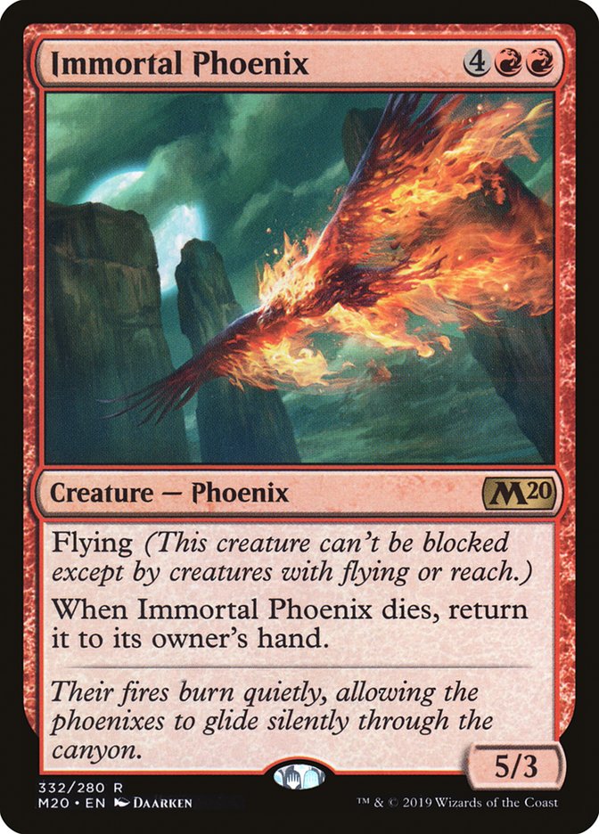 Immortal Phoenix [Core Set 2020] | Gamer Loot