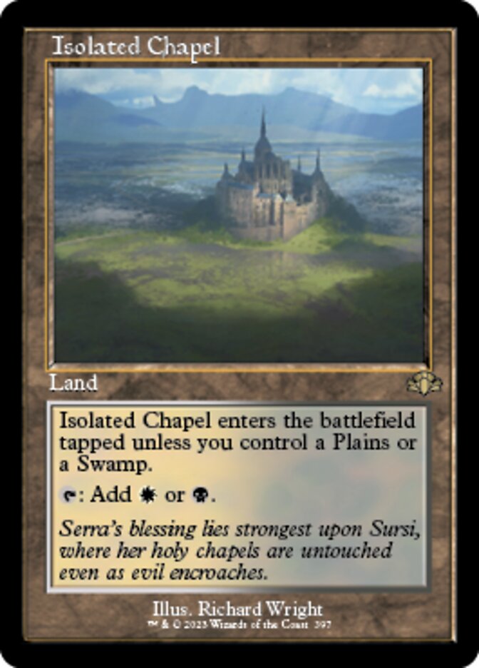 Isolated Chapel (Retro) [Dominaria Remastered] | Gamer Loot