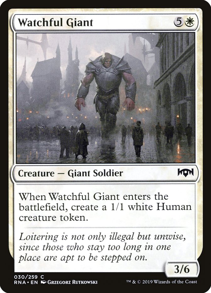 Watchful Giant [Ravnica Allegiance] | Gamer Loot