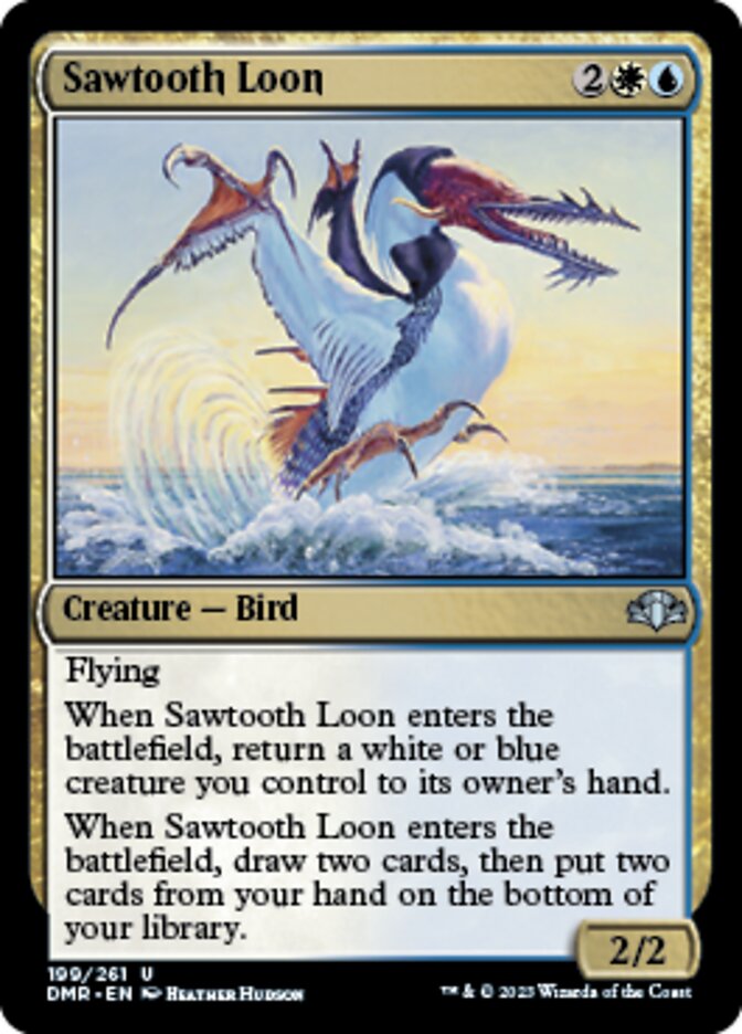 Sawtooth Loon [Dominaria Remastered] | Gamer Loot