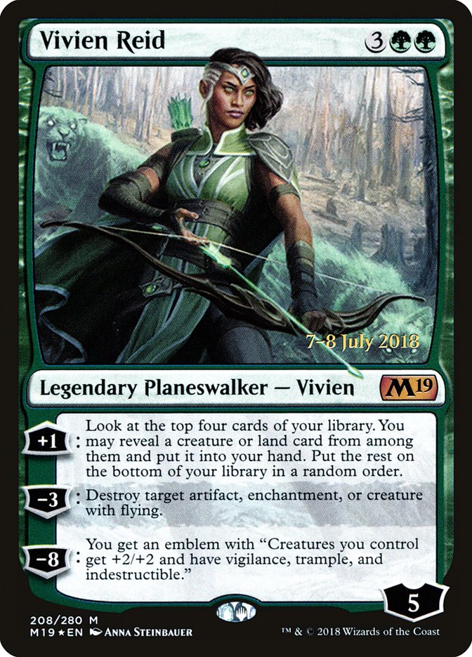 Vivien Reid  [Core Set 2019 Prerelease Promos] | Gamer Loot