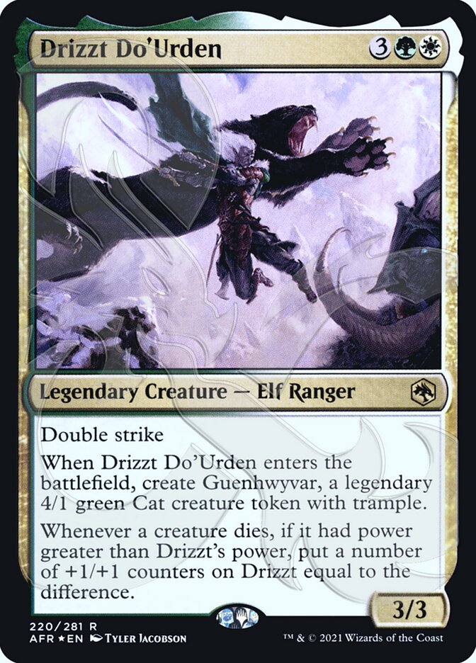 Drizzt Do'Urden (Ampersand Promo) [Dungeons & Dragons: Adventures in the Forgotten Realms Promos] | Gamer Loot