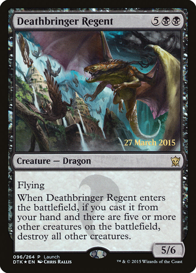 Deathbringer Regent (Launch) [Dragons of Tarkir Prerelease Promos] | Gamer Loot