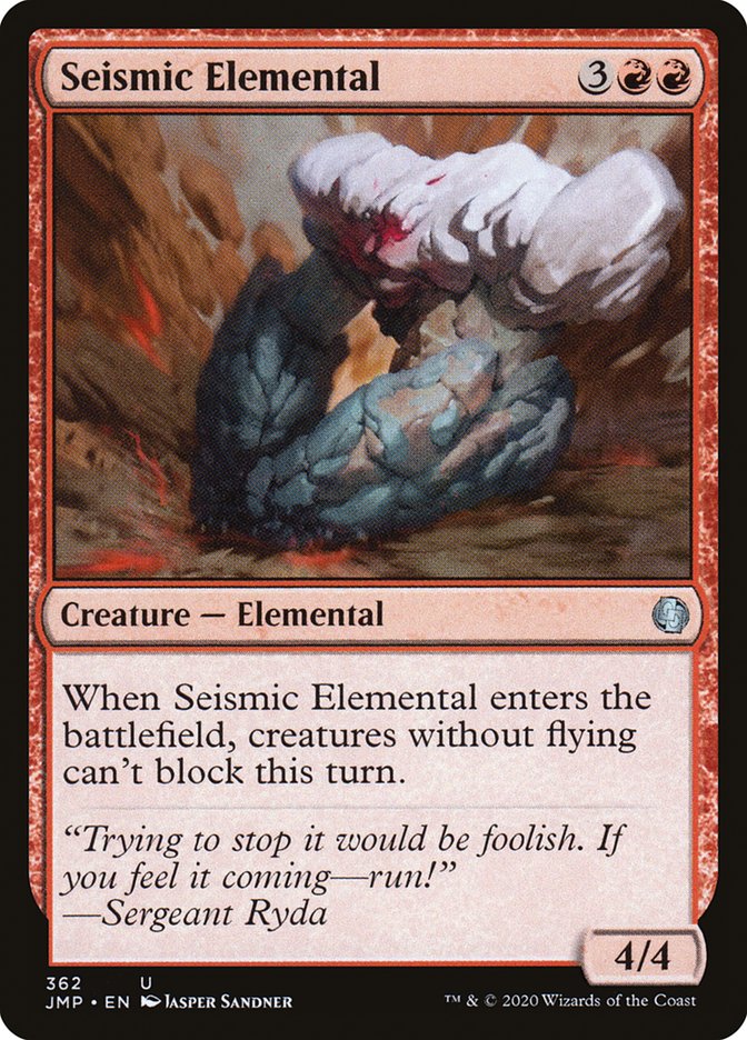 Seismic Elemental [Jumpstart] | Gamer Loot