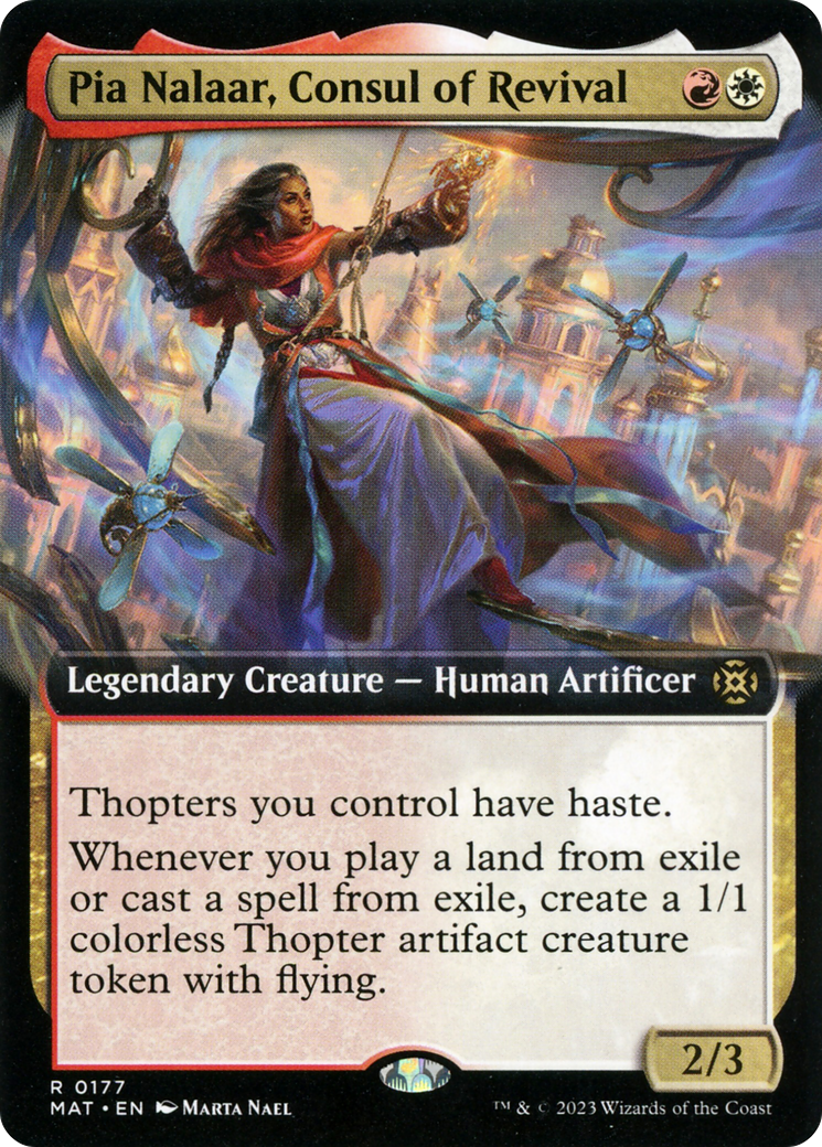 Pia Nalaar, Consul of Revival (Extended Art) [March of the Machine: The Aftermath] | Gamer Loot