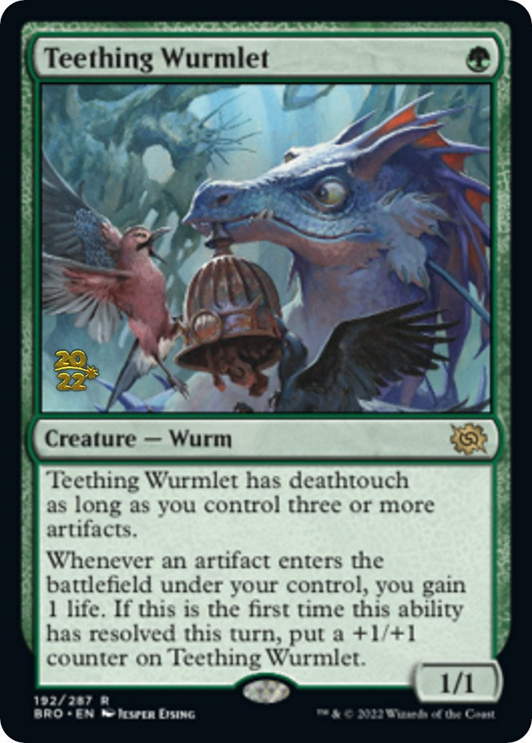 Teething Wurmlet [The Brothers' War: Prerelease Promos] | Gamer Loot